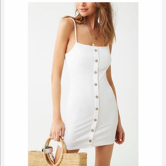 Forever 21 Dresses & Skirts - Forever 21 Ribbed Cami Mini Dress Small